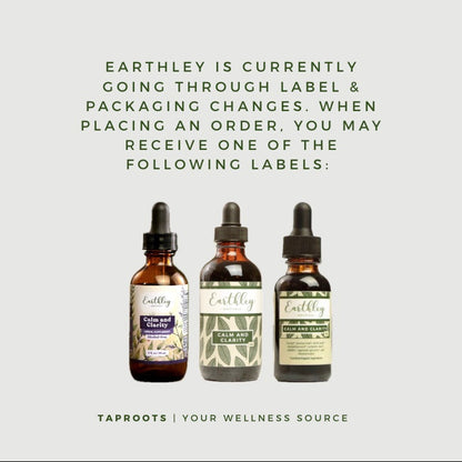 Calm and Clarity - Attention & Mental Focus, 1oz, Earthley