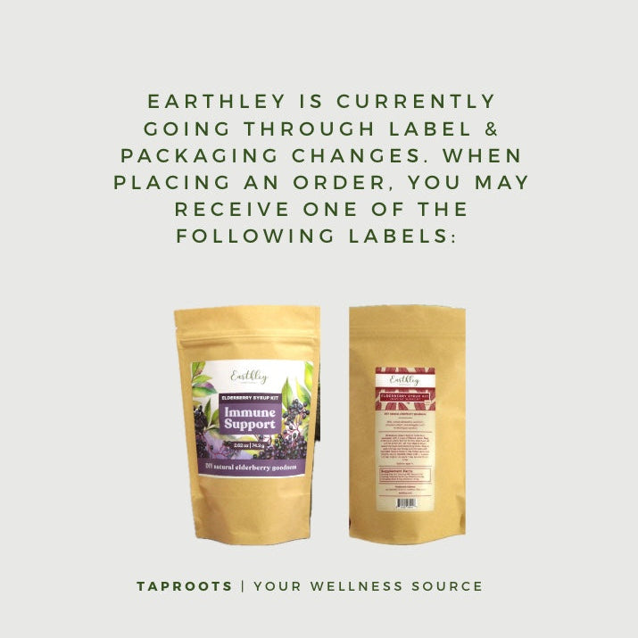 Elderberry Syrup DIY Kits- For Immune and Respiratory Support, Earthely