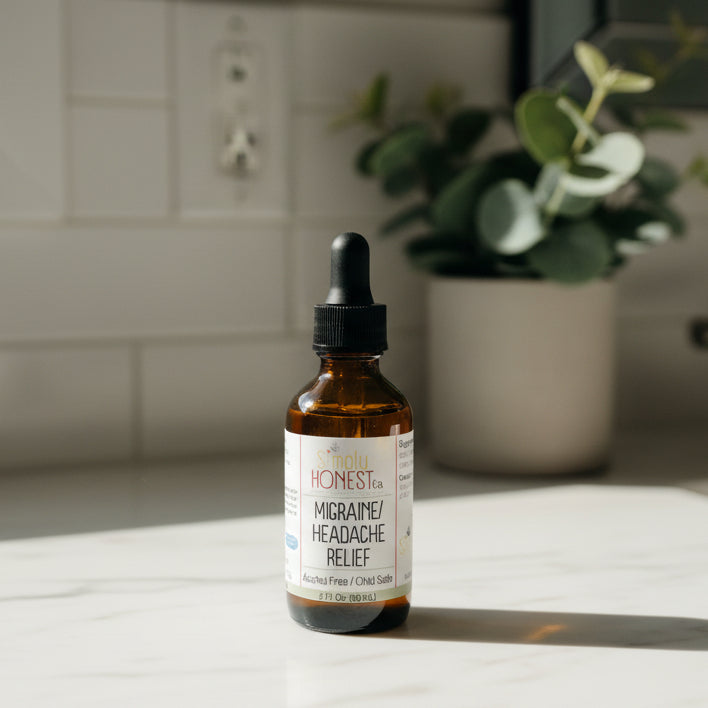 Migraine & Headache Extract, 1oz, Simply Honest Co.