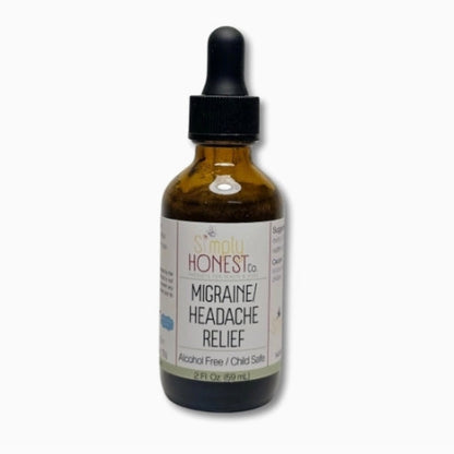 Migraine & Headache Extract, 1oz, Simply Honest Co.