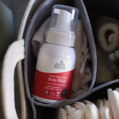 Simply Non-Scents Baby Wash, 6.27oz, Earth Mama