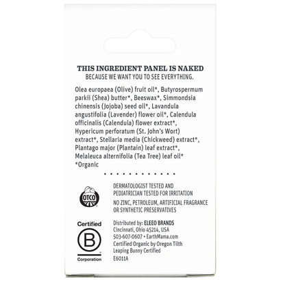 Organic Diaper Balm, 2oz, Earth Mama