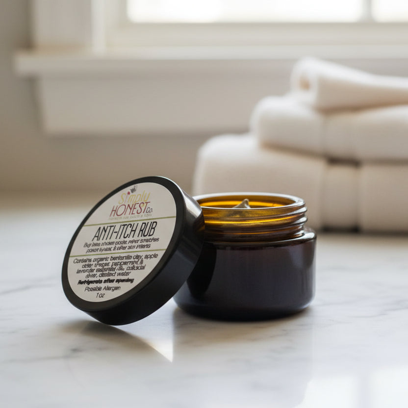 Anti Itch Cream – Bug Bite Treatment & Poison Ivy Remedy, 1-2oz, Simply Honest Co.