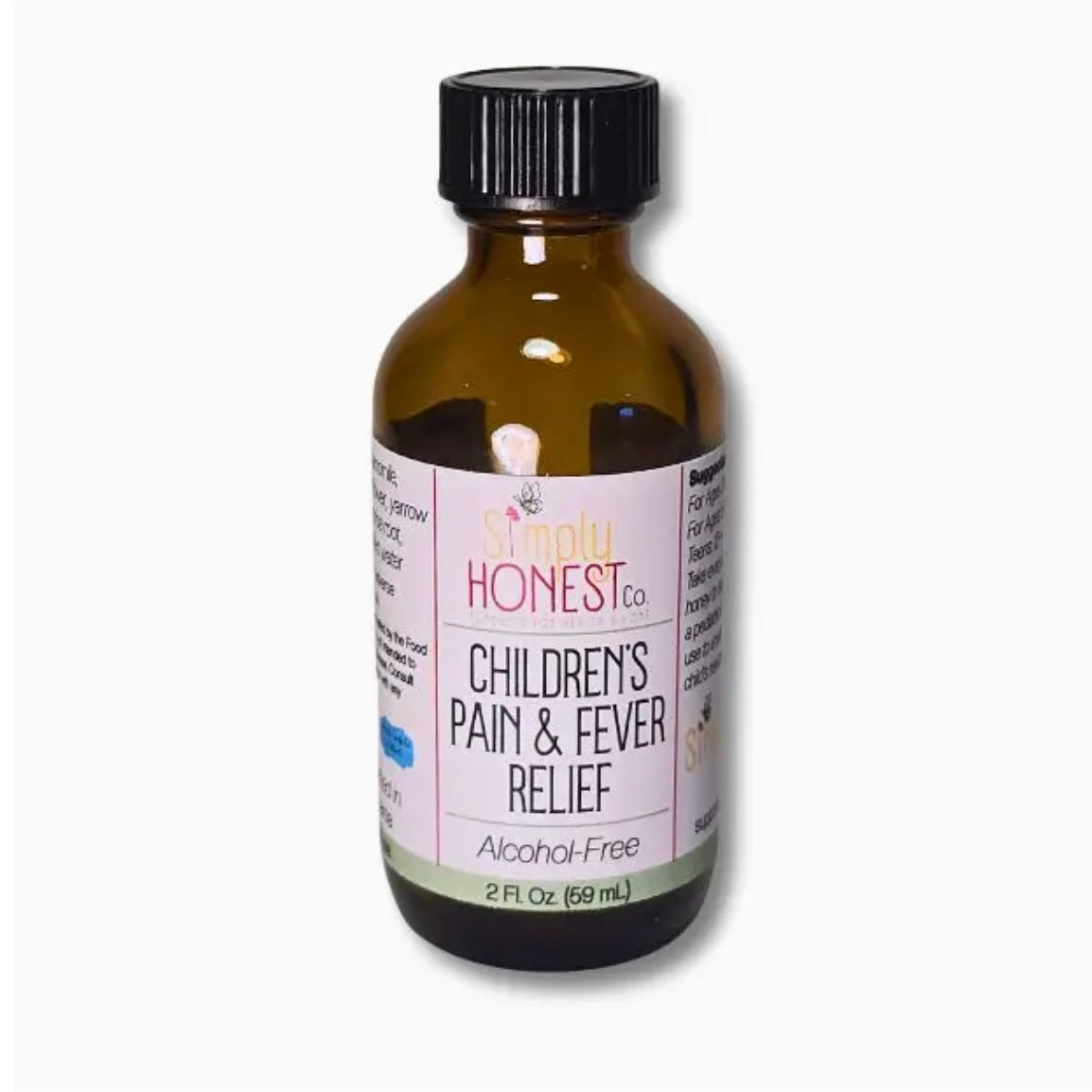 Children's Pain & Fever Relief Infusion, 2oz, Simply Honest Co.