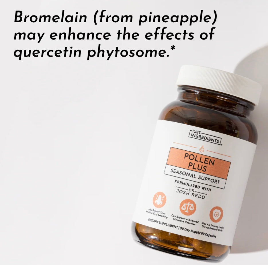 Pollen Plus, 60 Capsules, Just Ingredients