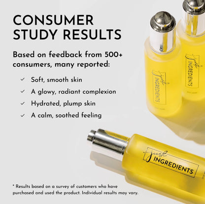 Face Serum Oil, 1-2oz, Just Ingredients