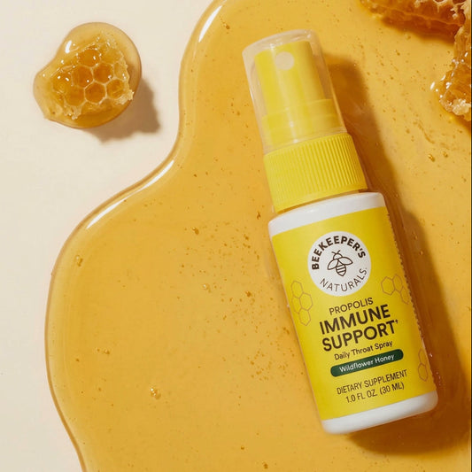 B. Immune Throat Spray, Propolis, Beekeeper's Naturals