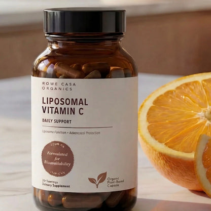 Liposomal Vitamin C, 60 Capsules, Rowe Casa Organics