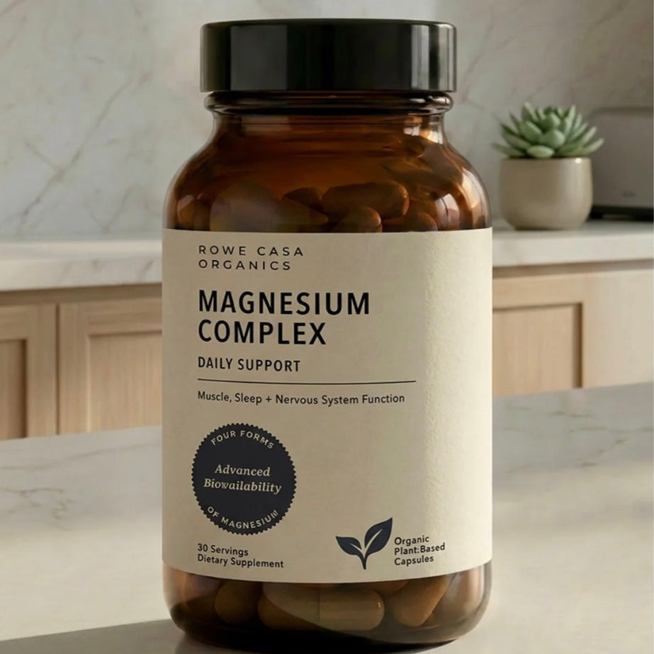 Magnesium Complex, 60 Capsules, Rowe Casa Organics