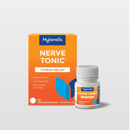 Nerve Tonic Tablets - Stress Relief, Hylands
