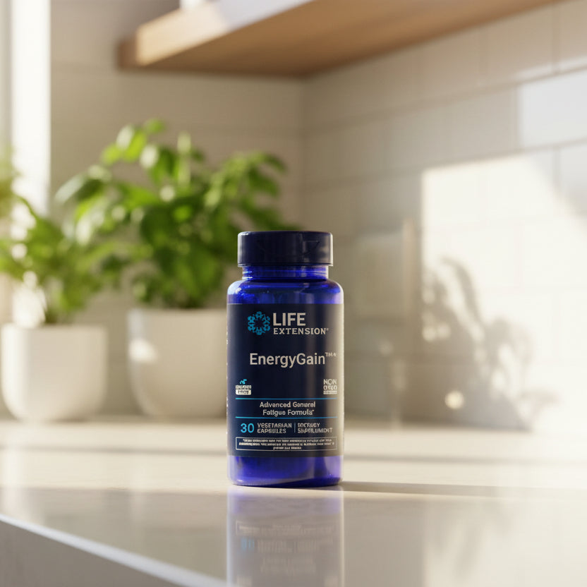 EnergyGain - Fatigue & Energy Levels, 30ct, Life Extension