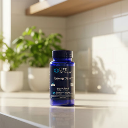EnergyGain - Fatigue & Energy Levels, 30ct, Life Extension