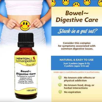 Bowel - Digestive Care, 1oz, Newton Homeopathics