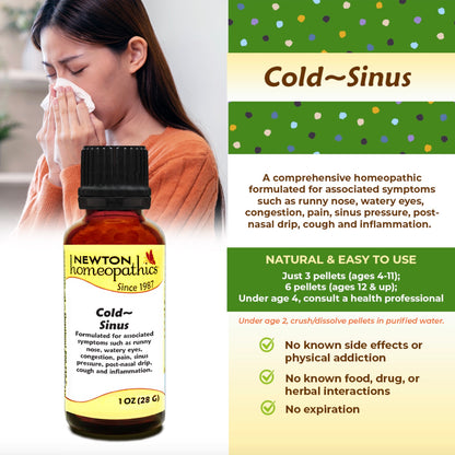 Cold - Sinus, 1oz, Newton Homeopathics