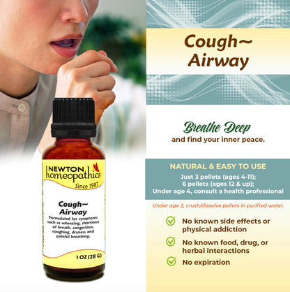 Cough - Airway, 1oz, Newton Homeopathics