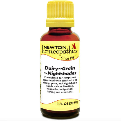 Dairy, Grain & Nightshades , Liquid 1oz, Newton Homeopathics