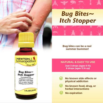 Bug Bites - Itch Stopper, Liquid 1 oz, Newton Homeopathics