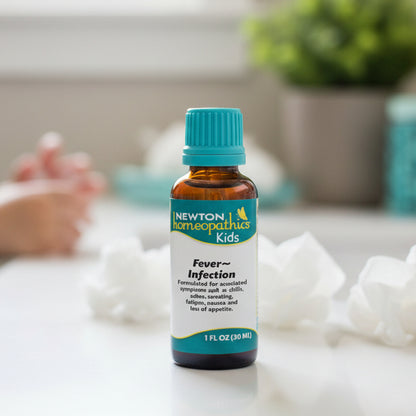 Kids Fever & Infection, Liquid 1oz, Newton Homeopathics