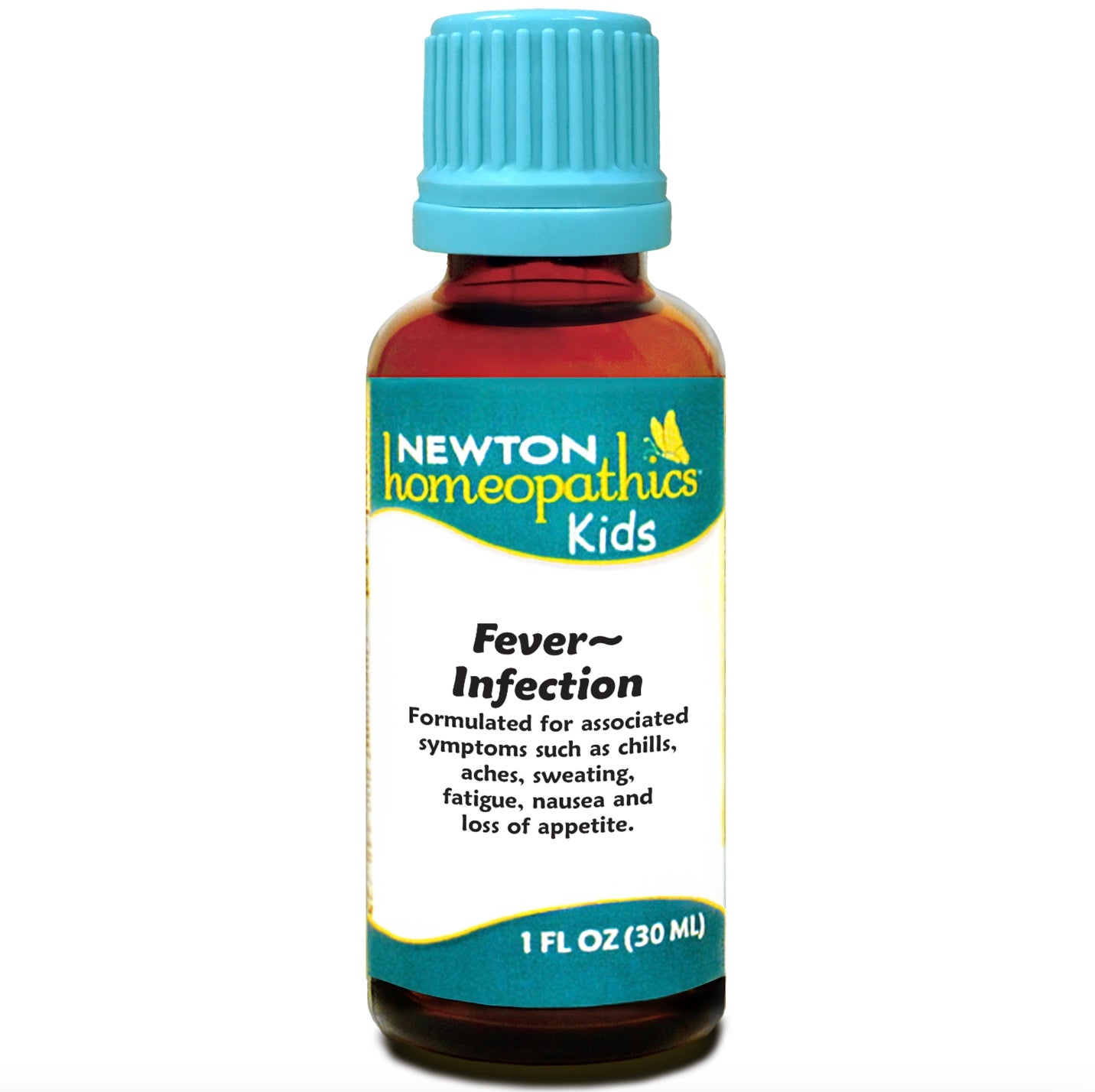 Kids Fever & Infection, Liquid 1oz, Newton Homeopathics