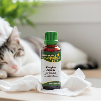 Pets Cough & Airway, Liquid 1oz, Newton Homeopathics