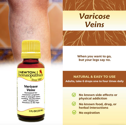 Varicose Veins, 1oz, Newton Homeopathics