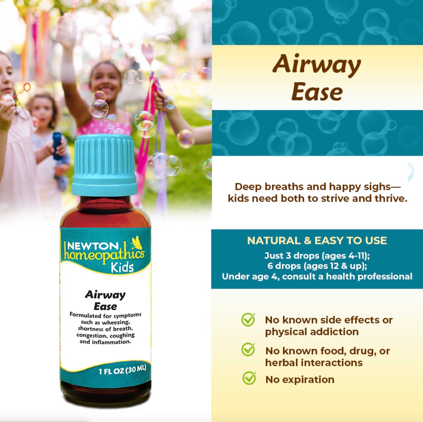 Kids Airway Ease, 1oz, Newton Homeopathics