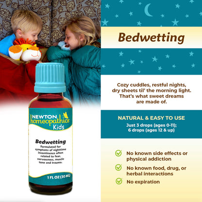Kids Bedwetting, 1oz, Newton Homeopathics