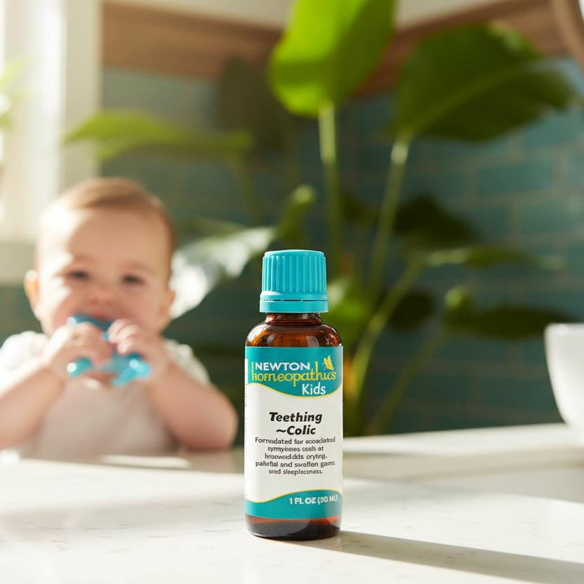 Kids Teething & Colic, 1oz, Newton Homeopathics