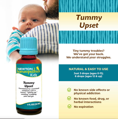 Kids Tummy Upset, 1oz, Newton Homeopathics