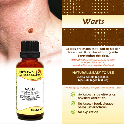 Warts, 1oz, Newton Homeopathics