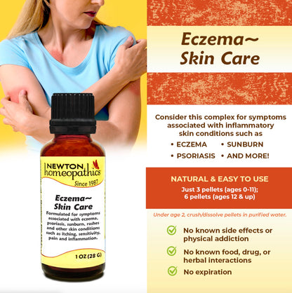 Eczema - Skin Care, 1oz, Newton Homeopathics