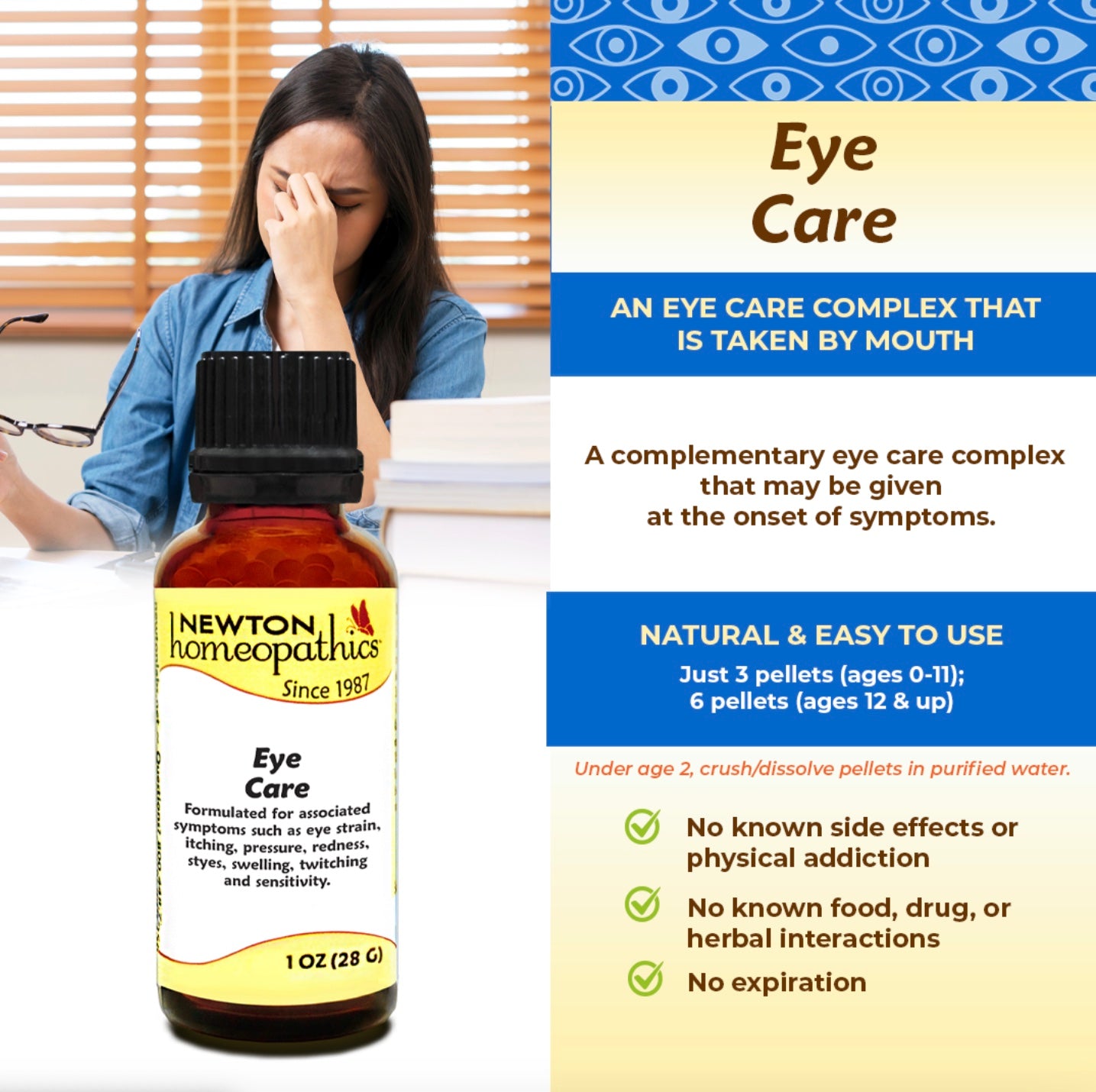 Eye Care, 1oz, Newton Homeopathics
