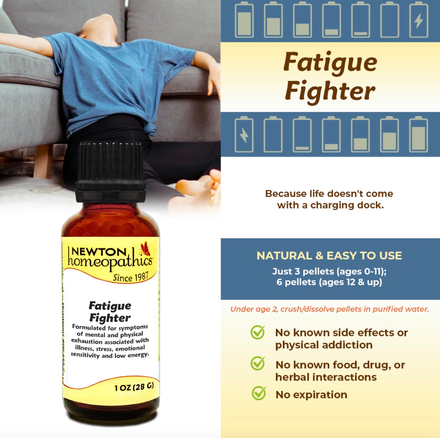 Fatigue Fighter, 1oz, Newton Homeopathics