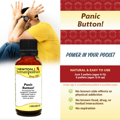 Panic Button!, 1oz, Newton Homeopathics
