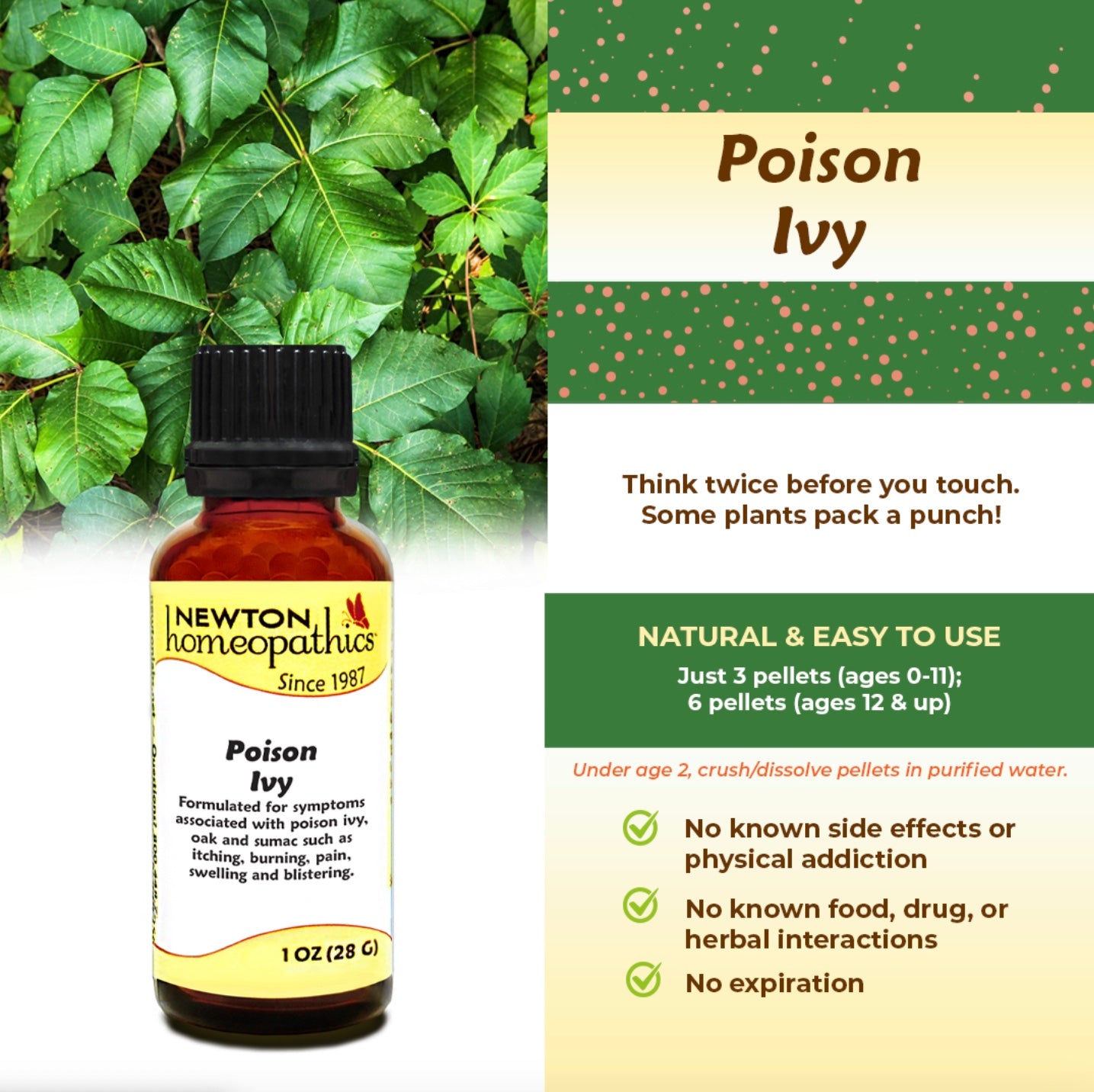 Poison Ivy, 1oz, Newton Homeopathics