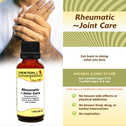 Rheumatic - Joint Care, Pellet, 1oz, Newton Homeopathics