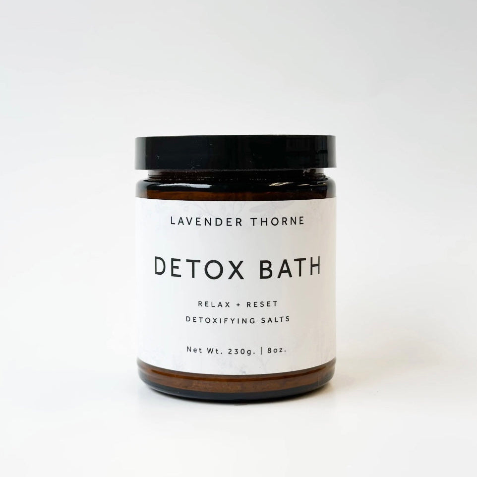 Detox Bath - Relax & Reset Detoxifying Salts, 8oz, Lavender Thorne