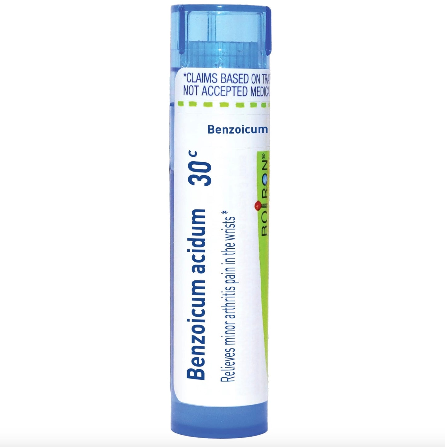 Benzoicum Acidum 30C, Homeopathic Medicine for minor arthritis pain in the wrists, Boiron, 80 Pills (Pill Size #40)