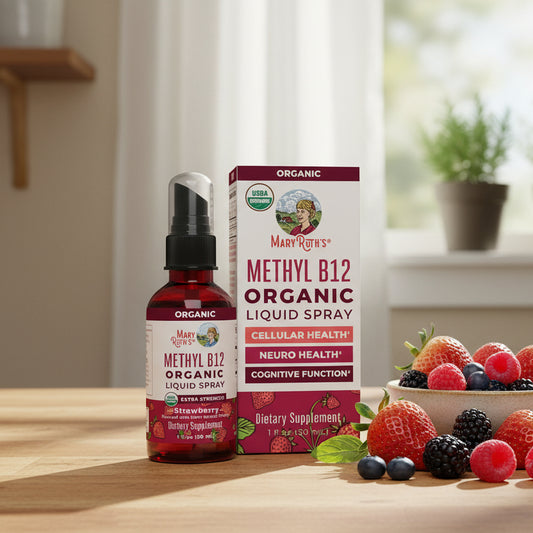 Methyl B12 Spray, 1oz, MaryRuth Organics