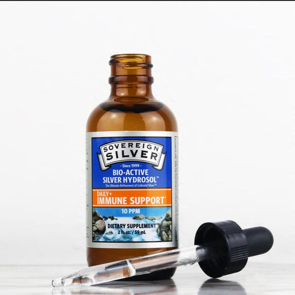 Bio-Active Silver Hydrosol, 10PPM, Sovereign Silver