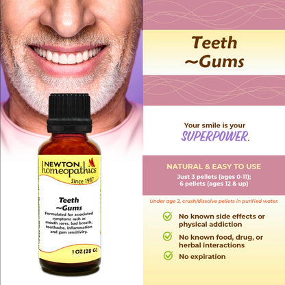 Teeth & Gums, 1oz, Newton Homeopathics