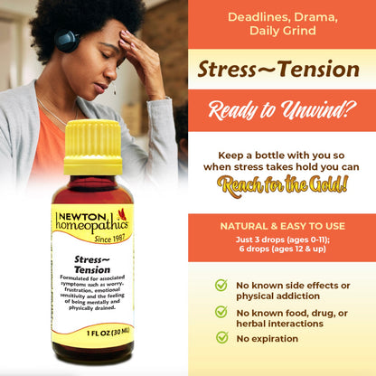 Stress & Tension, 1oz, Newton Homeopathics