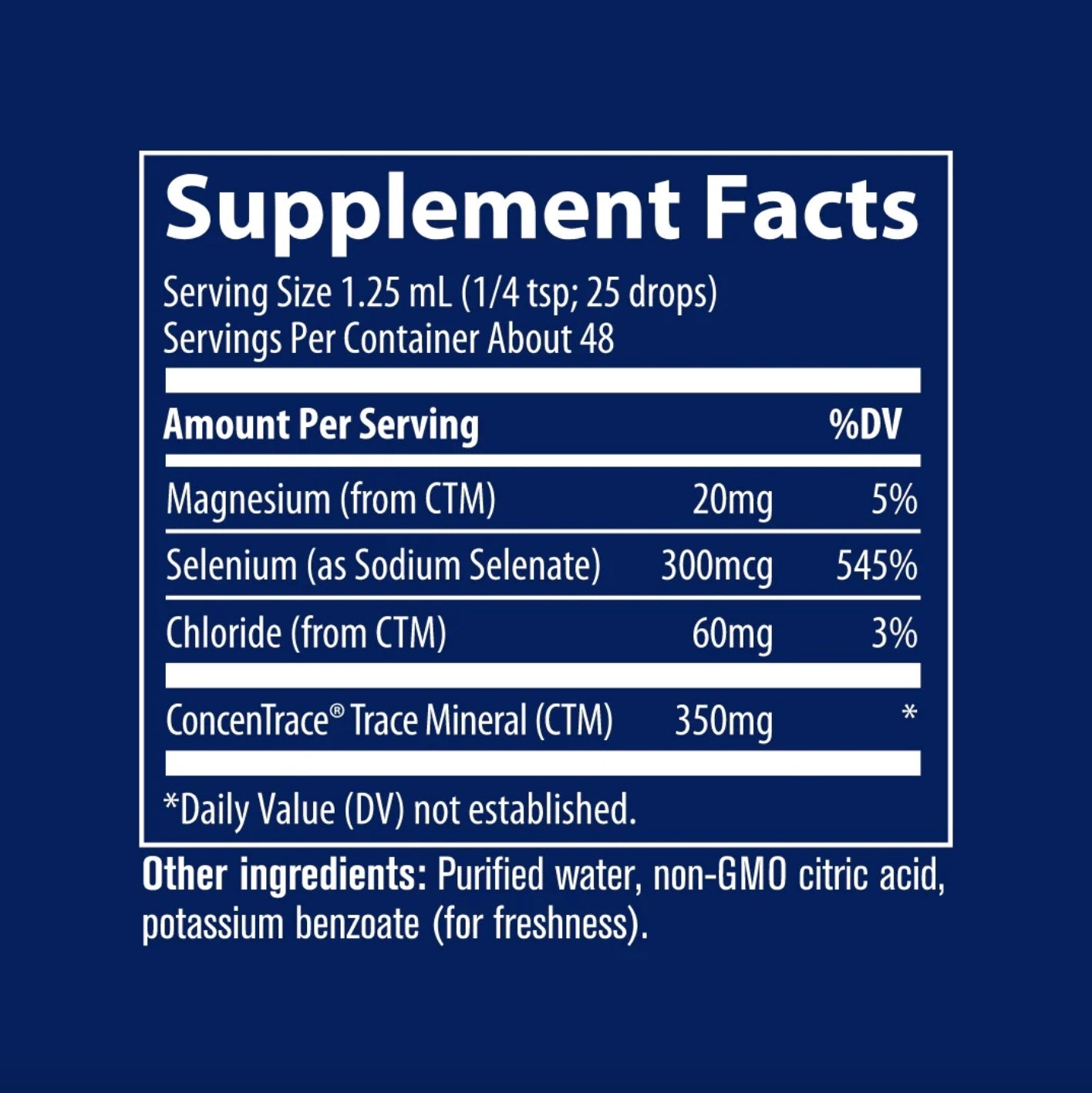 Ionic Selenium, 2oz, Trace Minerals