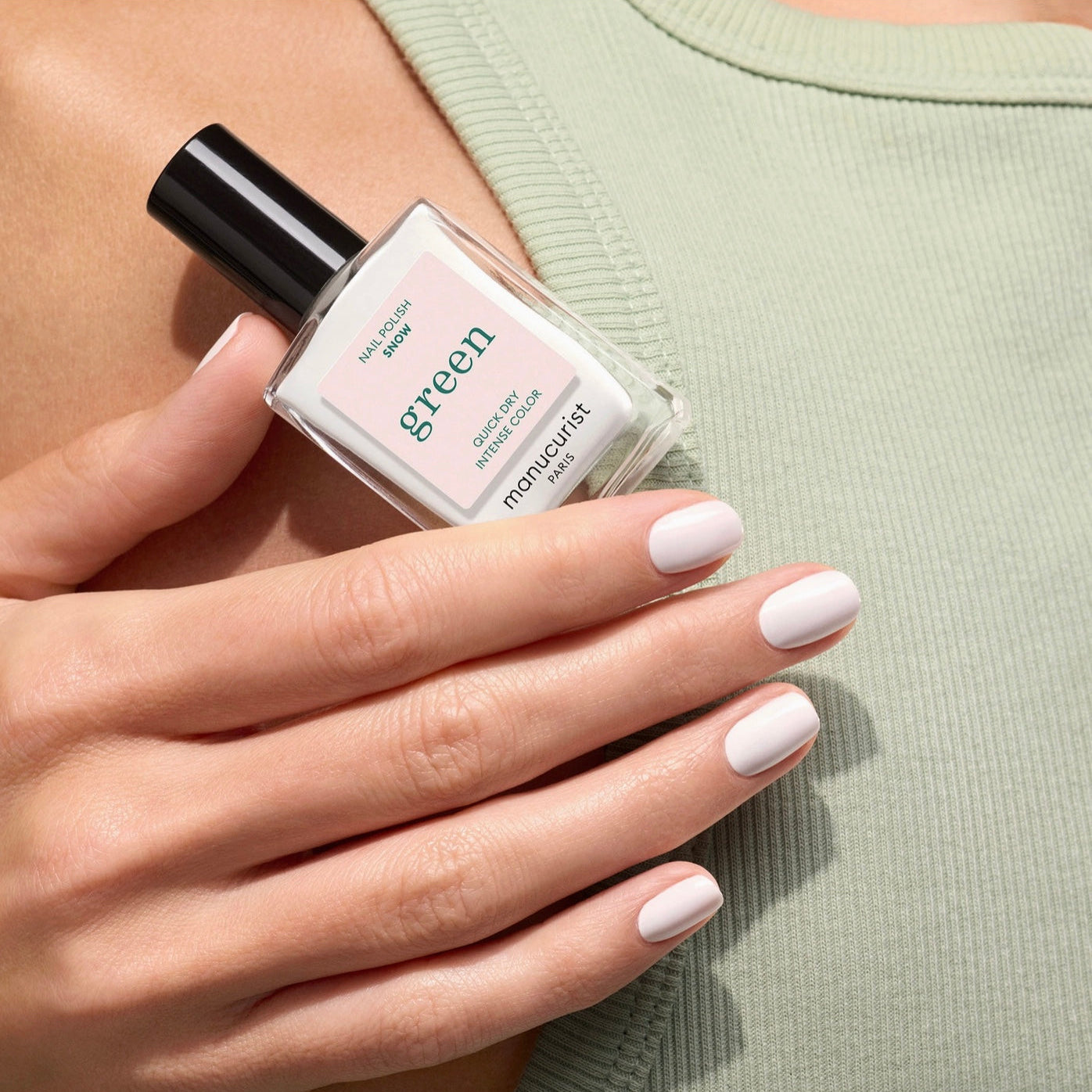 Nail Polish - Snow, 1.76oz, Manucurist