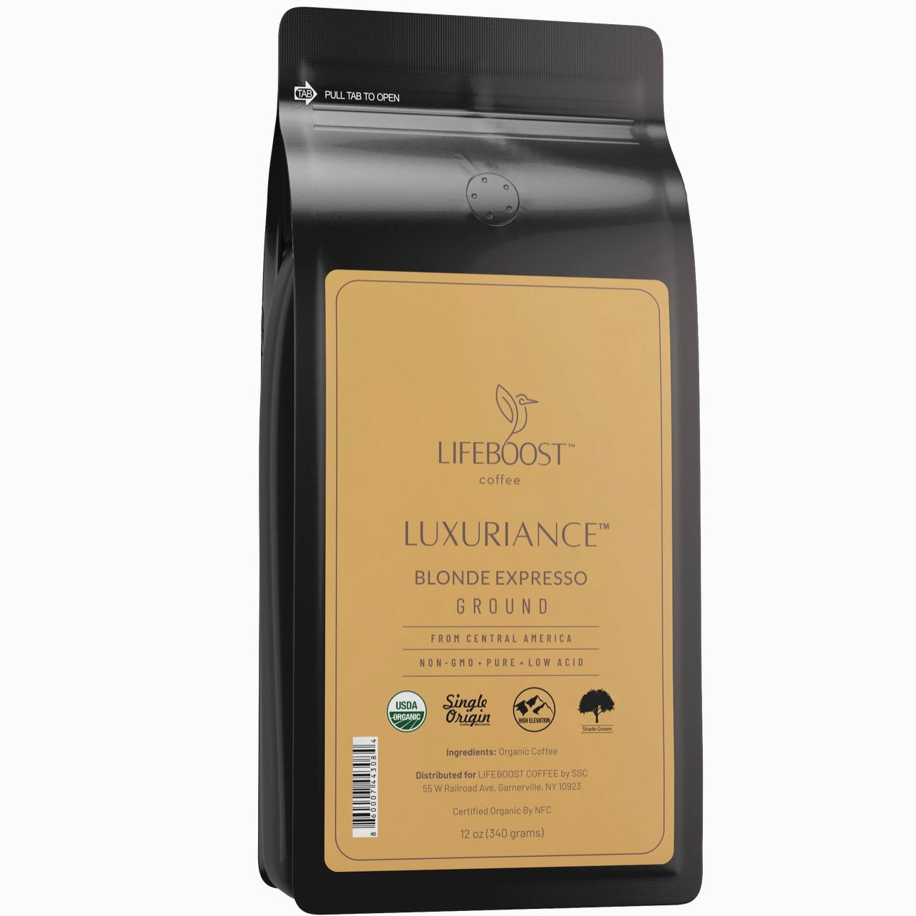 Blonde Espresso - Ground Coffee, 12oz, LifeBoost