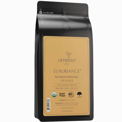 Blonde Espresso - Ground Coffee, 12oz, LifeBoost