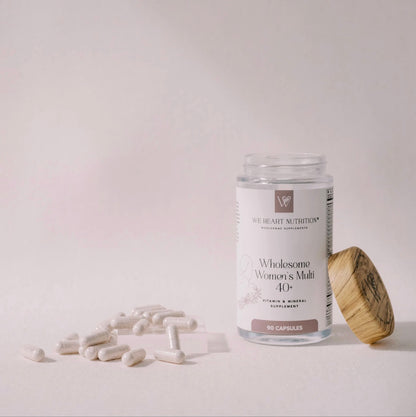 Wholesome Women's Multi 40+, 90 Capsules, We Heart Nutrition