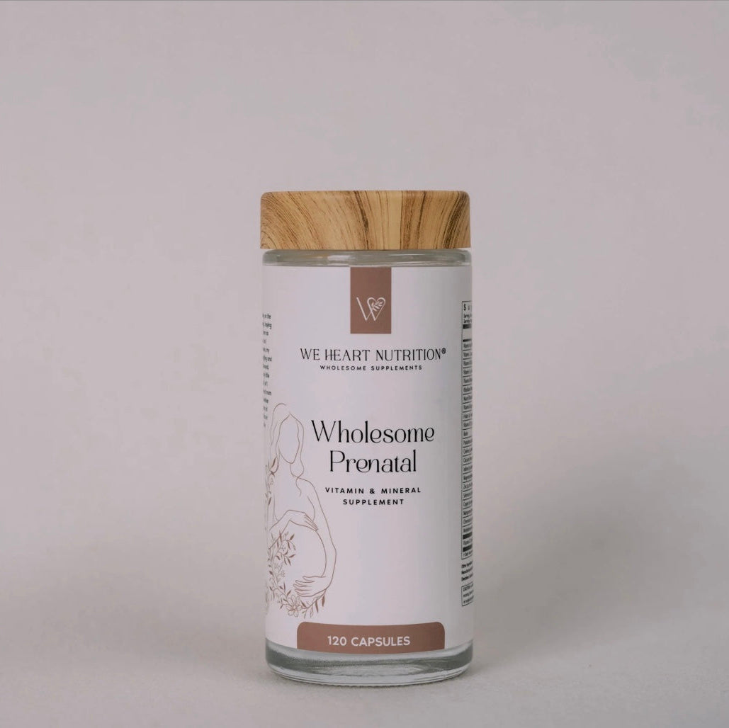 Wholesome Prenatal, 120 Capsules, We Heart Nutrition