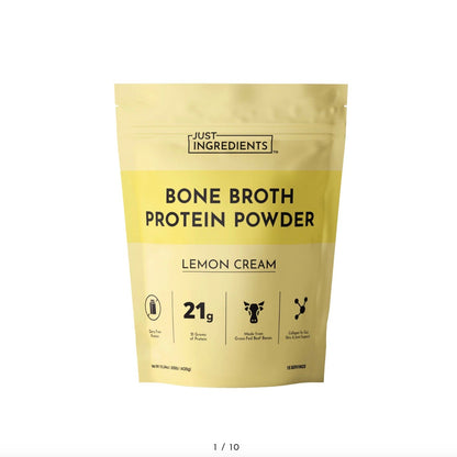 Bone Broth Protein Powder, 15 Servings, Just Ingredients