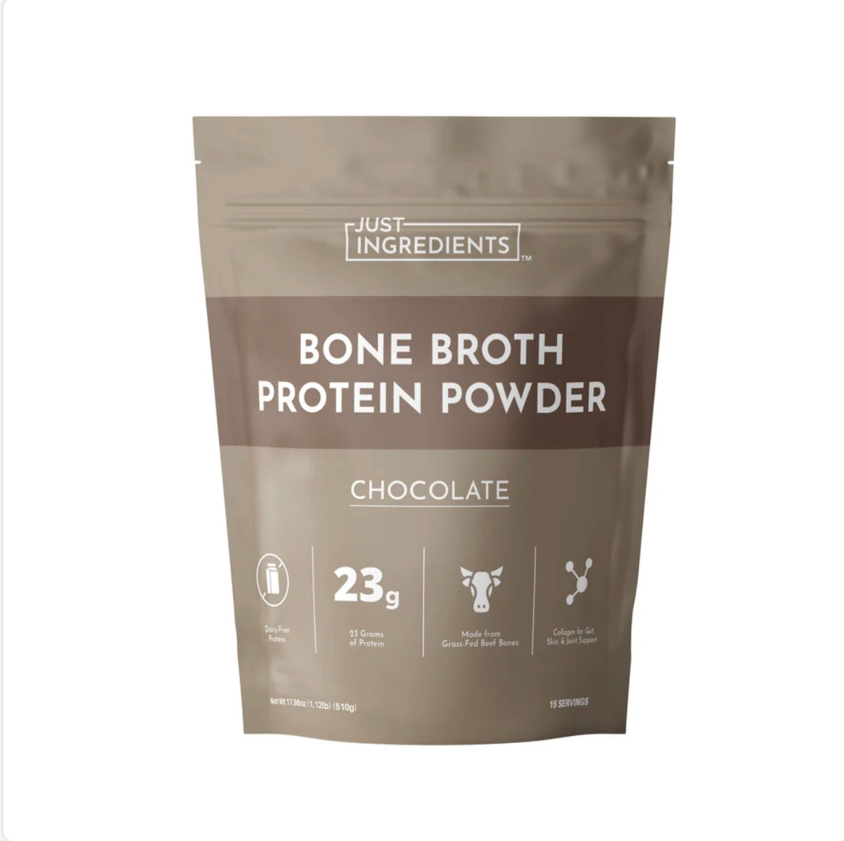Bone Broth Protein Powder, 15 Servings, Just Ingredients